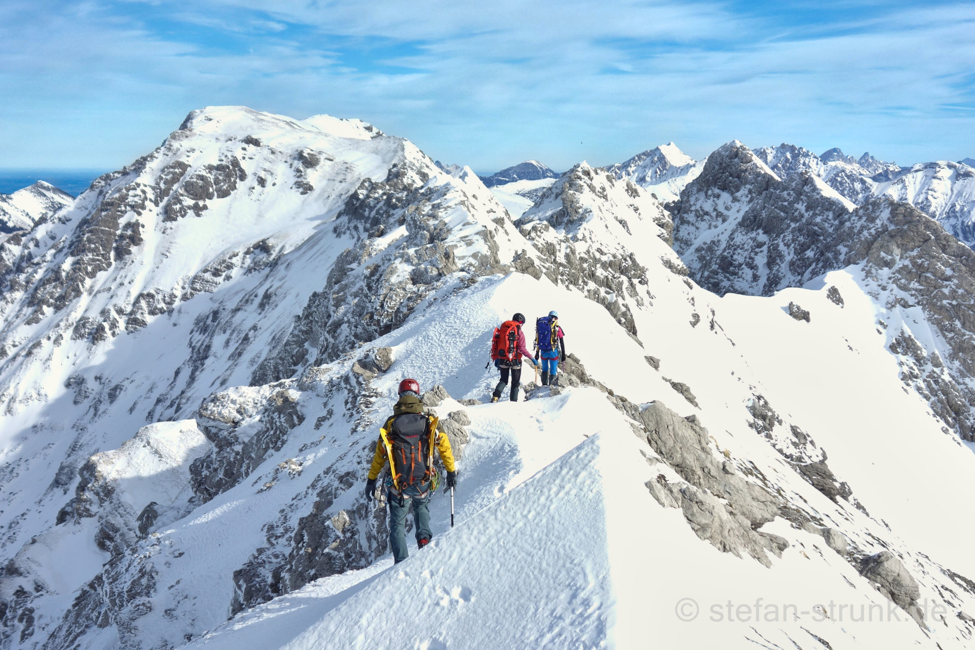 Wintertour Hindelanger Klettersteig